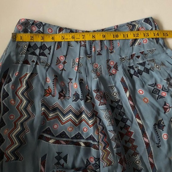 Tigerlily Aegean Aztec Campeche Wide Leg Pant - Picture 5 of 6